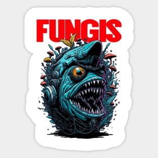 FUNGIS MUSHROOMS FUNGUS Sticker